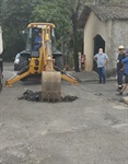 Desobstrução de rede garante abastecimento de água no Parque Orlanda