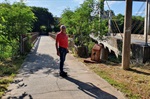 Sérgio da Van (PL) visitou o bairro Santa Terezinha na manhã desta quarta-feira (14)