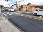 Vereador visita obra em asfalto da rua Corcovado, no bairro Santa Terezinha 