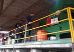 Recicladoras explicaram as etapas da chegada do material, triagem e destinação para a reciclagem
