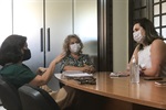 Ana Pavão se reuniu com secretária municipal de assistência e desenvolvimento social na última terça-feira (27)