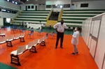 Centro Especializado em Reabilitação Pós-Covid foi montado no ginásio de esportes