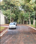 Rua no bairro Santa Rita foi asfaltada este mês