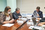 Ana Pavão estava acompanhada do deputado federal Guiga Peixoto