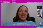 Luana Bruzzasco representou o Conselho Municipal da Mulher