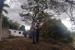 Vereador Josef Borges (Solidariedade) e geólogo Fábio Tadeu Lazzerini 