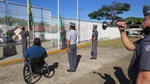 Vereador acompanha hasteamento da bandeira no 10º Batalhão