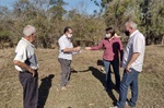 Vereador Gilmar Rotta visitou o local nesta quarta-feira