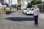 Buracos e irregularidades causavam transtornos aos moradores e motoristas do local.