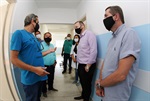 Vereadores estiveram no Posto de Saúde do distrito de Tupi acompanhados do secretário de Saúde Filemon Silvano