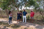 Vereador Josef Borges (Solidariedade) em visita ao bairro Parque das Águas