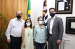 Rosieli Soares, Simone Pessutti, Silvia Morales e Alex de Madureira 