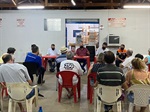 A limpeza do ribeirão foi um dos temas discutidos durante reunião em fevereiro deste ano, no "Clube dos Passarinheiros", no Castelinho. Além do presidente da Câmara, estiveram presentes moradores do bairro e representantes do Executivo 