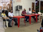 A limpeza do ribeirão foi um dos temas discutidos durante reunião em fevereiro deste ano, no "Clube dos Passarinheiros", no Castelinho. Além do presidente da Câmara, estiveram presentes moradores do bairro e representantes do Executivo 