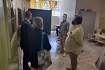 Gustavo Pompeo esteve na Apae acompanhado de especialistas em acessibilidade e inclusão
