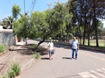 Vereador Paraná (Cidadania) em visita ao bairro Taquaral