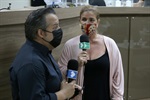 Alessandra Bellucci (Republicanos) foi entrevistada nesta quinta-feira (18)
