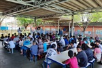 Palestra sobre racismo na escola Dario Brasil 