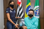 Nicole Pircio é atleta da Seleção Brasileira de Ginástica Rítmica