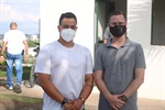 Gustavo Pompeo com Matheus Ferreira dos Santos, coordenador no Centro de Controle de Zoonoses