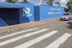 Fachada da escola estadual