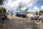 Fluxo de veículos no local é intenso