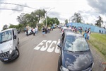 Fluxo de veículos no local é intenso