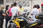 Agente da Semuttran acompanhou a visita nesta quinta-feira