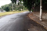 Rua após manutenção realizada pela Secretaria Municipal de Obras.