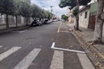 Semuttran fez demarcação de vagas para pessoas com deficiência próximo à entrada da igreja