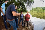Rio Piracicaba, no Santa Rosa