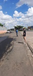 Vereador acompanha operação tapa-buracos na avenida Brasília