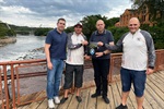 Homenagem foi entregue na ponte do Rio Piracicaba