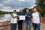 Homenagem foi entregue na ponte do Rio Piracicaba