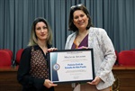 Homenagem foi entregue, na manhã desta terça-feira (17), pela vereadora Ana Pavão (PL)