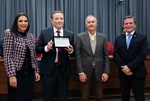 Solenidade de homenagens a Roberto Cabrini e Zé Boquinha