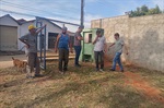 Moradores locais acompanharam a visita técnica