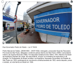 Rua Governador Pedro de Toledo