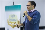 O engenheiro agrícola do Semae, Renato Natalio Cardoso, apresentou as ações da autarquia relativas ao saneamento rural
