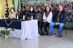 Evento contou com a presença de pais e da comunidade escolar 