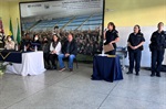 Evento contou com a presença de pais e da comunidade escolar 