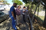 Vereador Acácio Godoy visitou os bairros junto com o titular da Semob