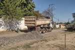 Obras foram realizadas em duas ruas do bairro Chácara São Jorge; ruas estavam esburacadas 