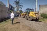 Obras foram realizadas em duas ruas do bairro Chácara São Jorge; ruas estavam esburacadas 