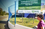 Vereadora Rai de Almeida (PT) verificou vazamento de caixa d´água e abandono de prédio