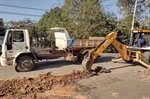 Previsão de conclusão total da obra é de 15 dias.