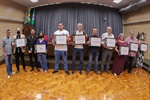 Muro do Centro Comunitário do bairro recebeu painéis elaborados pelos artistas em parceria com as crianças da comunidade