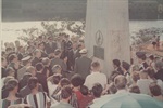 Obelisco foi inaugurado em frente à Casa do Povoador em 1967 / Créditos: Arquivo/IHGP