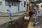 Vereador acompanhou o início das obras no bairro Alto