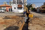 Vereador acompanhou o início das obras no bairro Alto